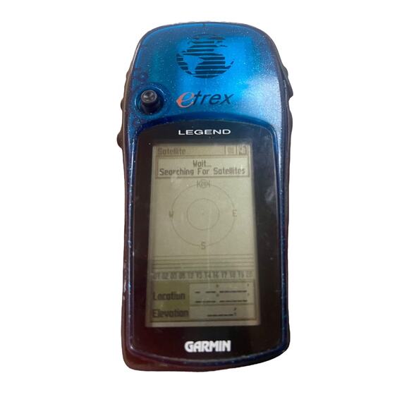 Garmin eTrex Legend Blue Handheld LCD Display Waterproof Hiking GPS Navigator - Picture 3 of 7